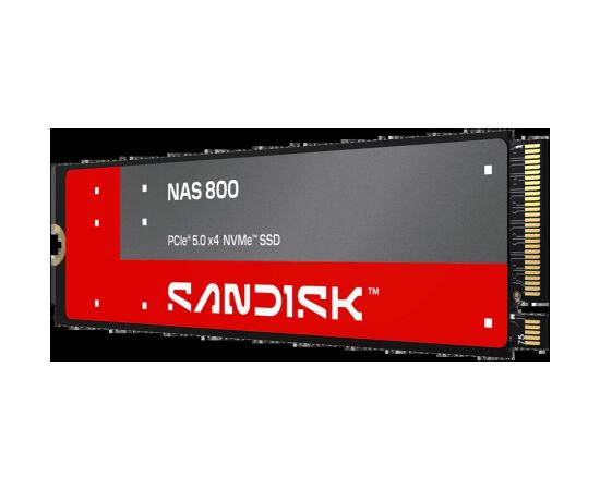 SanDisk NAS 800 960 GB M.2 PCIe 5.0 NVMe 3D TLC NAND SSD Cietie Diski (Solid state drive)