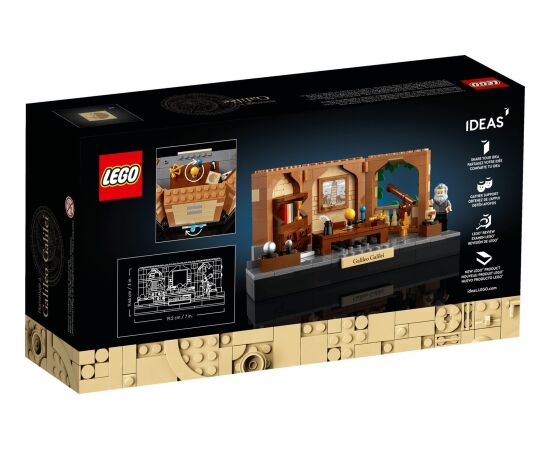 LEGO IDEAS 40595 Tribute to Galileo Galilei Citas preces, LEGO