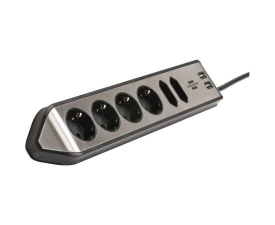 Pagarinātājs Brennenstuhl 1153590610; 2 m; 2x USB; IP20 Strāvas pagarinātāji