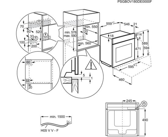AEG TA5CB53APB Крупная бытовая техника