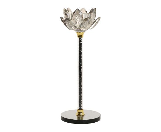 Candlestick CHANLE H20.5cm, grey Новости, мебель, дом
