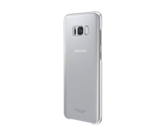 Samsung   Galaxy S8 Plus G955 Clear Cover EF-QG955CSE Silver Neoriģinālie Maciņi