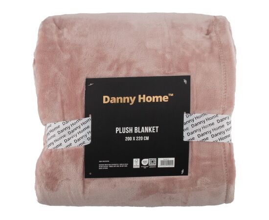 Blanket PLUSH XL 220x200cm, pink Новинки Для дома и сада 