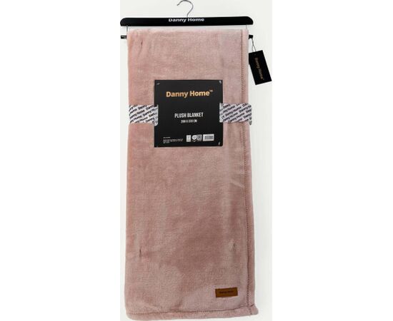 Blanket PLUSH XL 220x200cm, pink Новинки Для дома и сада 