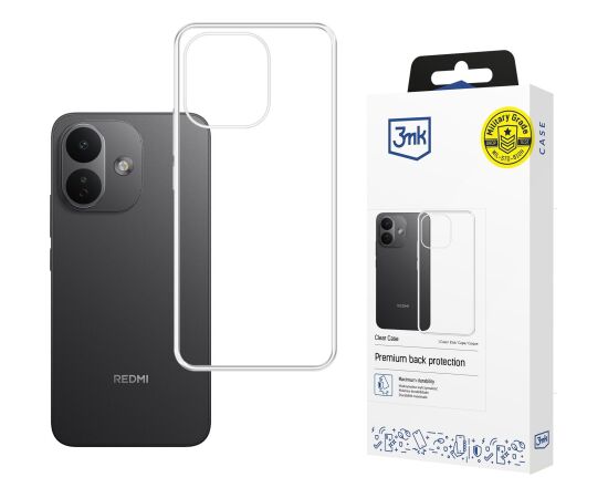 Чехол 3mk Clear Case 1,2mm Xiaomi Redmi Note 17 Pro 5G Чехлы - альтернативные