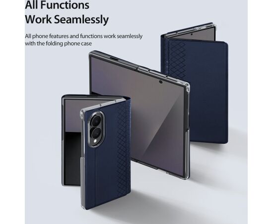 Case Dux Ducis Bril Samsung F971 Z Fold8 black Neoriģinālie Maciņi