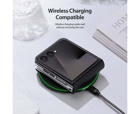 Case Dux Ducis Bril Samsung F776 Z Flip8 black Neoriģinālie Maciņi