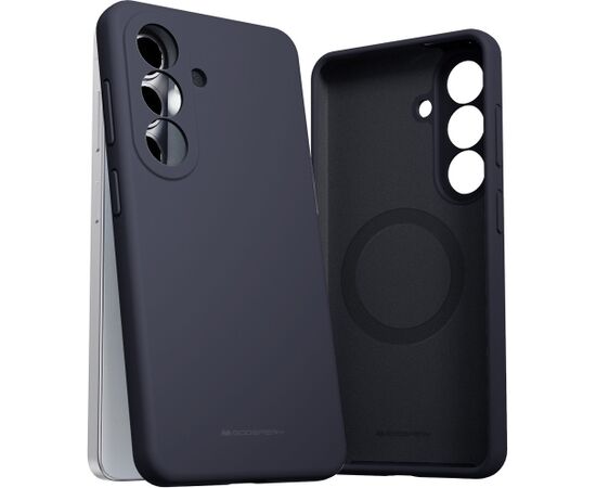 Case Mercury Pure Magsafe Silicon Case Samsung A576 A57 5G dark blue Neoriģinālie Maciņi