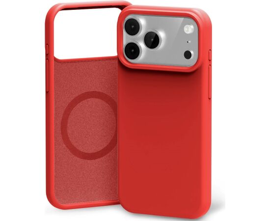 Case Mercury Pure Magsafe Silicon Case Apple iPhone 17 Pro Max/18 Pro Max red Neoriģinālie Maciņi