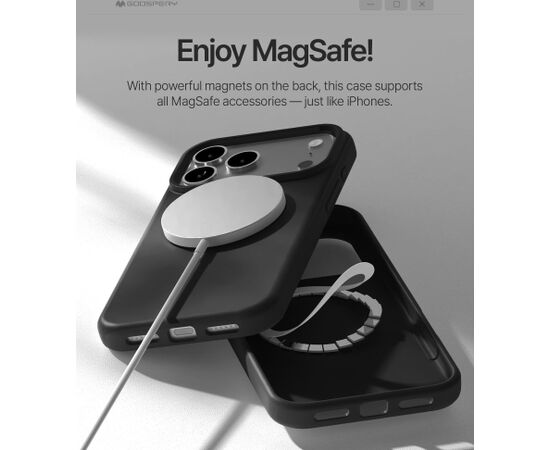 Case Mercury Pure Magsafe Silicon Case Apple iPhone 17 Pro Max/18 Pro Max red Neoriģinālie Maciņi