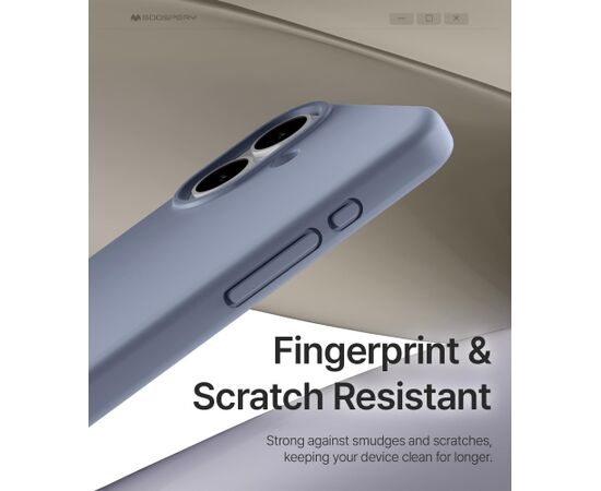 Case Mercury Pure Magsafe Silicon Case Apple iPhone 17 lavander gray Neoriģinālie Maciņi