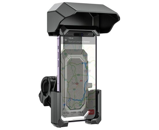 Bicycle, motorcycle phone holder Hoco H31 black Telefonu Turētāji Auto Velo Moto