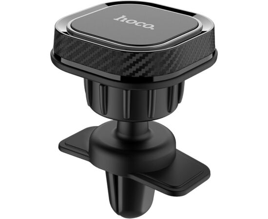 Car phone holder Hoco CA52 for using on ventilation grille, magnetic, black-gray Telefonu Turētāji Auto Velo Moto