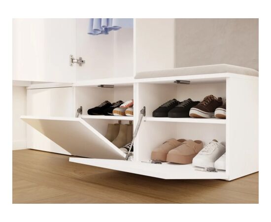 Top E Shop HAGA White Wardrobe Шкафы