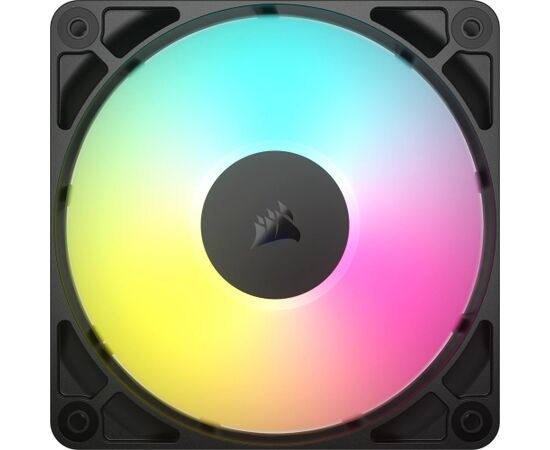 Corsair RS120 ARGB Computer case Fan 12 cm Black 1 pc(s) Korpusu dzesēšana
