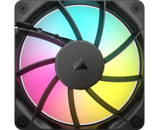 Corsair RS120 ARGB Computer case Fan 12 cm Black 1 pc(s) Korpusu dzesēšana