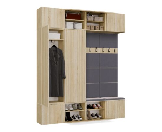Top E Shop HAGA IV 2SZ2W Wardrobe – Sonoma Oak Jaunumi -Dārzam