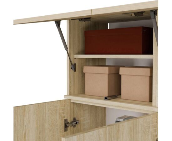 Top E Shop HAGA IV 2SZ2W Wardrobe – Sonoma Oak Jaunumi -Dārzam