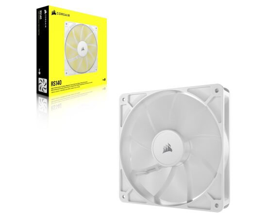 Corsair RS140 Computer case Fan 14 cm White 1 pc(s) Korpusu dzesēšana