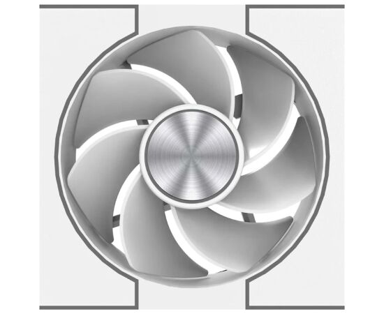 Fan Darkflash DM8 LINE (white) Korpusu dzesēšana
