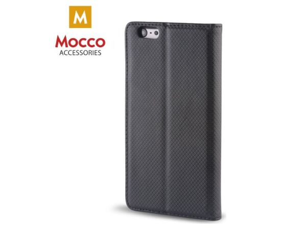 Mocco Smart Magnet Book Case Grāmatveida Maks Telefonam Huawei P20 Lite Melns Neoriģinālie Maciņi