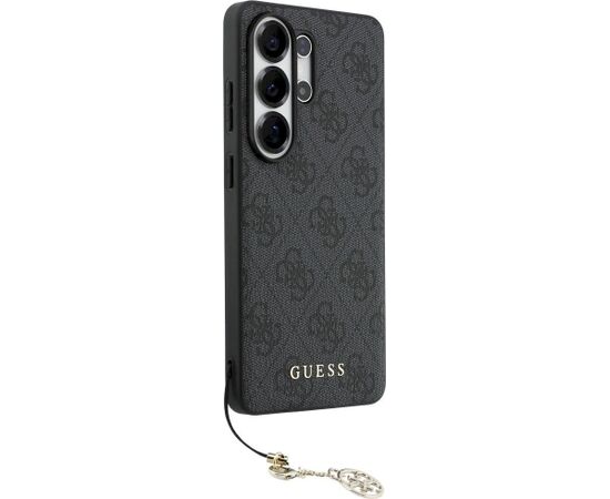 Guess 4G Classic Logo Charm MagSafe Aizsargapvalks priekš Samsung Galaxy S26 Ultra / melns Neoriģinālie Maciņi