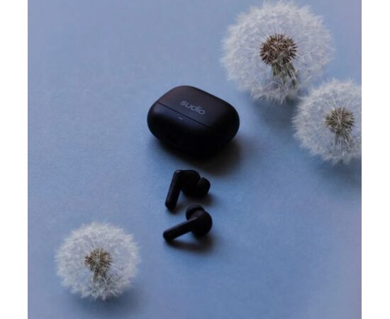 Sudio Earbuds C8 Bluetooth Microphone Black Noise canceling Noise reduction Wireless Austiņas