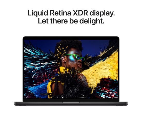 Apple MacBook Pro Space Black 16.2 " 3456 x 2234 pixels Apple M5 Pro 48 GB Solid-state drive capacity 1000 GB Apple M5 Pro chip 18-core CPU/20-core GPU macOS Bluetooth version 6 Keyboard language Russian Keyboard backlit Ноутбуки