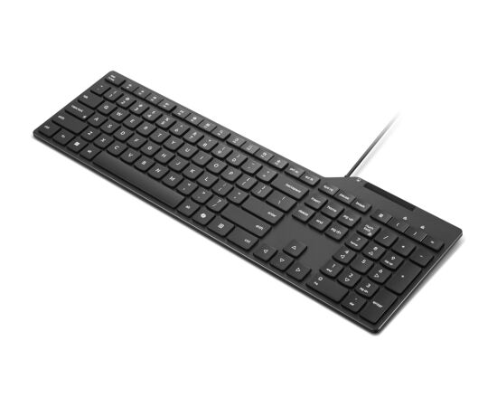 Lenovo USB-A Wired Smartcard Keyboard 5000 Keyboard Wired Estonian Plunger Type Switch Black Brown Box Клавиатуры