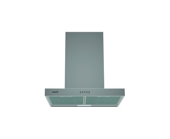 CATA Hood S PLUS 6010 X Wall mounted Energy efficiency class C Width 60 cm 637 m³/h Mechanical LED Inox Крупная бытовая техника