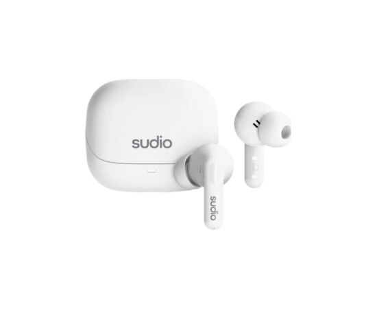 Sudio Earbuds C8 Bluetooth In-ear Microphone White Noise canceling Wireless Austiņas