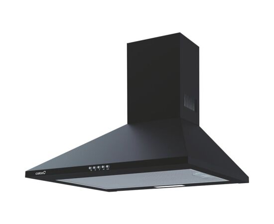 CATA Hood OMEGA 600 BK Wall mounted Energy efficiency class C Width 60 cm 645 m³/h Mechanical LED Black Крупная бытовая техника