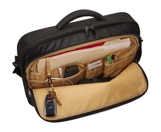 Case Logic Propel Briefcase PROPC-116 Fits up to size 12-15.6 " Messenger - Briefcase Shoulder strap Black Somas portatīvajiem datoriem
