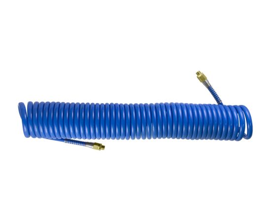 Gaisa vads spirālveida 10mm/15m 3/8"sav., JBM Pneimatiskie instrumenti