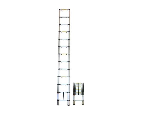 Teleskopiskās kāpnes 12 pakāpieni  3.8m, JBM Лестницы / подмости