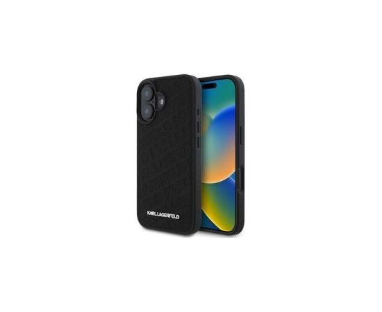Karl Lagerfeld Apple  iPhone 16 PU Quilted Pattern Case Black Чехлы - альтернативные