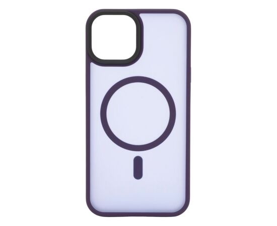 Evelatus Apple  iPhone 14 Hybrid Case With MagSafe PC+TPU Deep Purple Neoriģinālie Maciņi