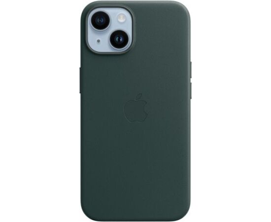 Apple -  14 Leather Case with MagSafe Forest Green Чехлы - альтернативные