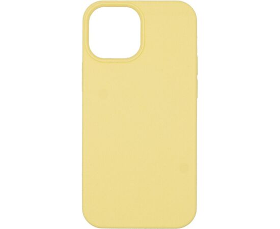 Evelatus Apple  iPhone 13 Mini Premium Soft Touch Silicone Case Yellow Neoriģinālie Maciņi