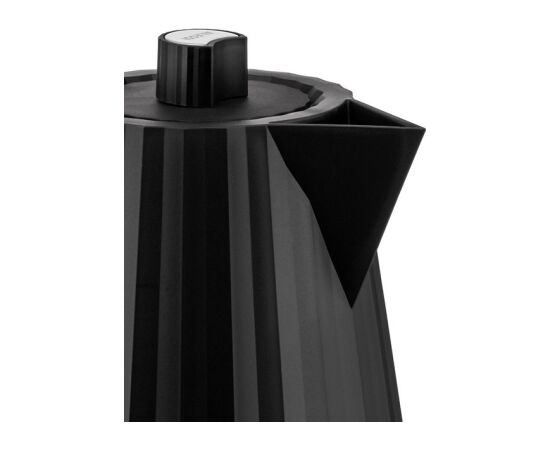 Water kettle Plisse Alessi, black Tējkannas (elektriskās)