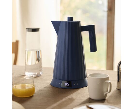 Water kettle Plisse Alessi, blue Tējkannas (elektriskās)