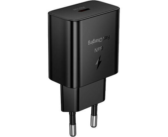 Charger Hoco N76 25W USB-C black Telefonu lādētāji 220v