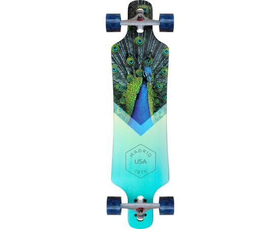 Madrid Spade 39" Peafowl dēlis Skrituļdēļi, Penibordi, Longbordi