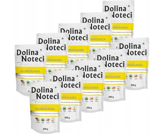 Dolina Noteci Premium z kurczakiem 10x500g Uzkodas sunim