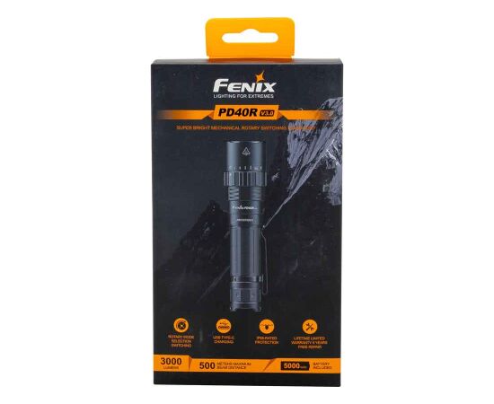 Фонарь Fenix PD40R V3.0, 3000 лм Фонари