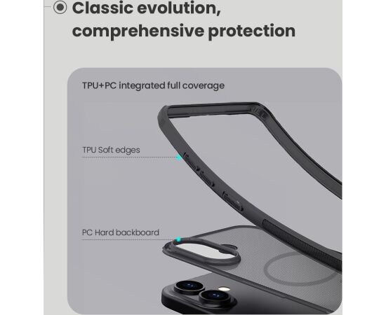 Nillkin Super Frosted PRO Magnetic Back Cover Aizsargapvalks priekš Apple iPhone 17 Neoriģinālie Maciņi