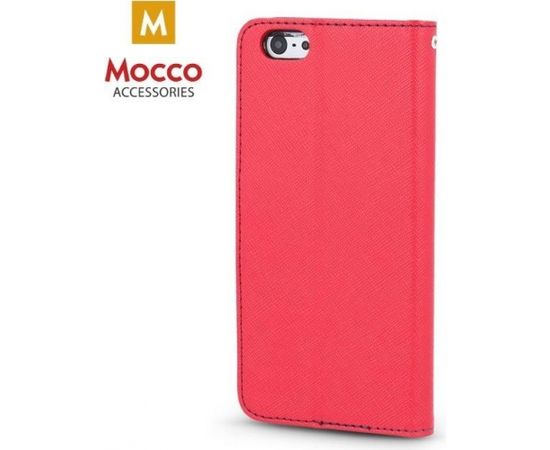 Mocco Fancy Book Case Grāmatveida Maks Telefonam Xiaomi Pocophone F1 Sarkans - Zils