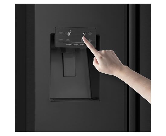 Hisense RF793N4SAFE NoFrost Black Ledusskapis Side-by-Side Ledusskapji