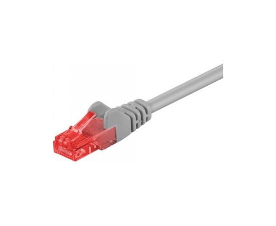 Goobay GB CAT6 NETWORK CABLE U/UTP GREY 1.5M Сетевые кабели