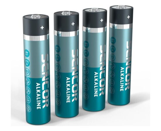 AAA battery 4 pcs ALK SENCOR Jaunumi - Audio-Video